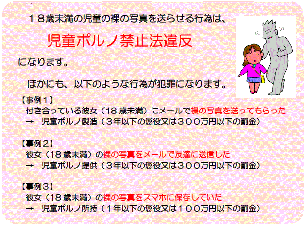 中学生　ＬＩＮＥ裸画像自撮り 