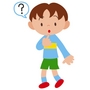 イラスト：なやむ男の子