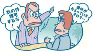 イラスト：：許認可等をしないことを要求する行為
