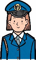イラスト：女性警察官